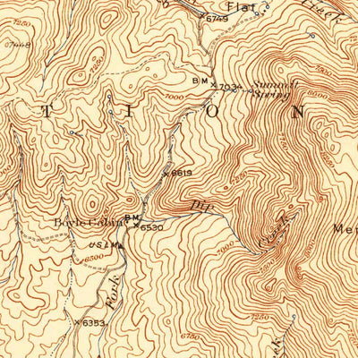 United States Geological Survey Mountain City, NV-ID (1940, 62500-Scale) digital map