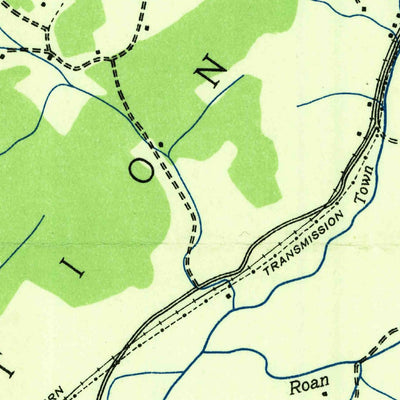 United States Geological Survey Mountain City, TN (1935, 24000-Scale) digital map