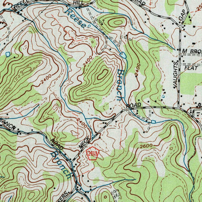 United States Geological Survey Mountain City, TN (2003, 24000-Scale) digital map