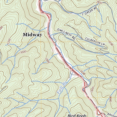 United States Geological Survey Mountain City, TN (2022, 24000-Scale) digital map