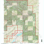 United States Geological Survey Mountain Dell, UT (1998, 24000-Scale) digital map