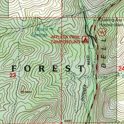 United States Geological Survey Mountain Dell, UT (1998, 24000-Scale) digital map