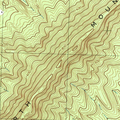 United States Geological Survey Mountain Falls, VA-WV (1999, 24000-Scale) digital map