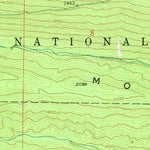 United States Geological Survey Mountain Fork, AR-OK (1958, 24000-Scale) digital map