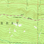 United States Geological Survey Mountain Fork, AR-OK (1958, 24000-Scale) digital map