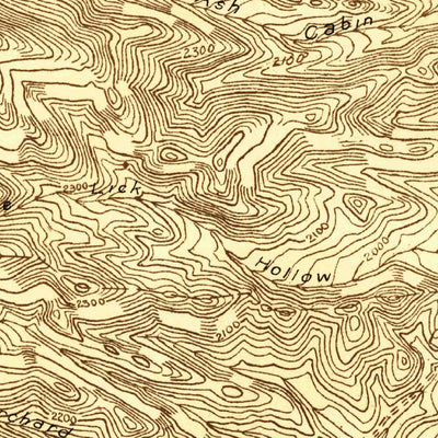 United States Geological Survey Mountain Grove, VA-WV (1930, 24000-Scale) digital map