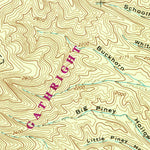 United States Geological Survey Mountain Grove, VA-WV (1961, 24000-Scale) digital map