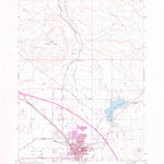 United States Geological Survey Mountain Home North, ID (1956, 24000-Scale) digital map