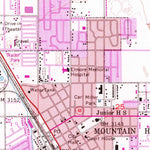 United States Geological Survey Mountain Home North, ID (1956, 24000-Scale) digital map