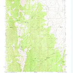 United States Geological Survey Mountain Home Pass, UT (1971, 24000-Scale) digital map