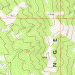 United States Geological Survey Mountain Home Pass, UT (1971, 24000-Scale) digital map