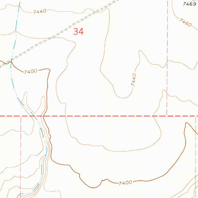 United States Geological Survey Mountain Home, UT (1965, 24000-Scale) digital map