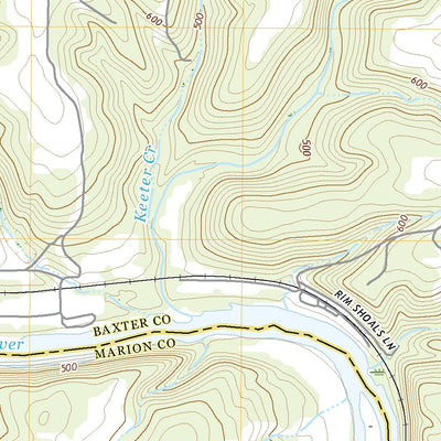 United States Geological Survey Mountain Home West, AR (2020, 24000-Scale) digital map