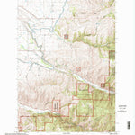United States Geological Survey Mountain House, MT (1998, 24000-Scale) digital map