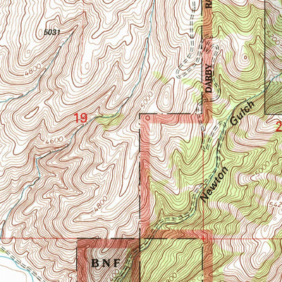 United States Geological Survey Mountain House, MT (1998, 24000-Scale) digital map