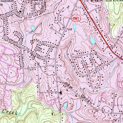 United States Geological Survey Mountain Island Lake, NC (1993, 24000-Scale) digital map