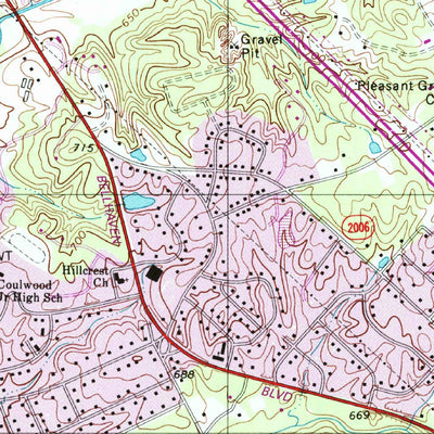 United States Geological Survey Mountain Island Lake, NC (1997, 24000-Scale) digital map