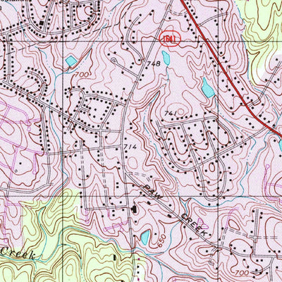 United States Geological Survey Mountain Island Lake, NC (1997, 24000-Scale) digital map