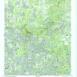 United States Geological Survey Mountain Park, GA (1992, 24000-Scale) digital map