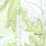United States Geological Survey Mountain Pass, TX (1984, 24000-Scale) digital map