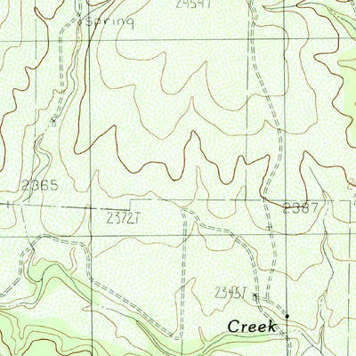 United States Geological Survey Mountain Pass, TX (1984, 24000-Scale) digital map