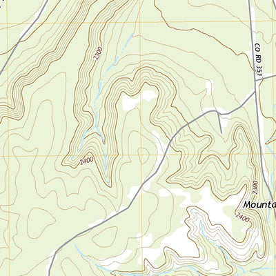 United States Geological Survey Mountain Pass, TX (2022, 24000-Scale) digital map