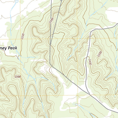 United States Geological Survey Mountain Pass, TX (2022, 24000-Scale) digital map