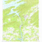 United States Geological Survey Mountain Pine, AR (1966, 24000-Scale) digital map