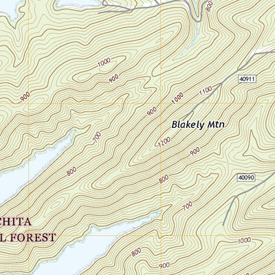 United States Geological Survey Mountain Pine, AR (2020, 24000-Scale) digital map