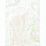 United States Geological Survey Mountain Pocket Creek, MT (1964, 24000-Scale) digital map
