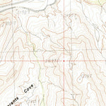 United States Geological Survey Mountain Sheep Spring, AZ-UT (1985, 24000-Scale) digital map