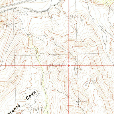 United States Geological Survey Mountain Sheep Spring, AZ-UT (1985, 24000-Scale) digital map
