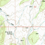 United States Geological Survey Mountain Spring Peak, UT (1972, 24000-Scale) digital map