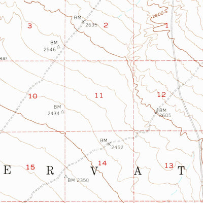 United States Geological Survey Mountain Springs Canyon, CA (1953, 62500-Scale) digital map
