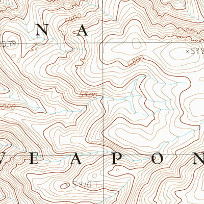 United States Geological Survey Mountain Springs Canyon, CA (1982, 24000-Scale) digital map