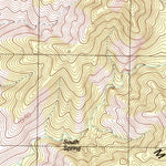 United States Geological Survey Mountain Springs, NV (1984, 24000-Scale) digital map