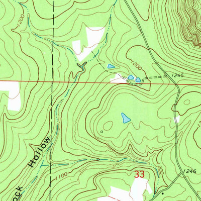 United States Geological Survey Mountain View, AR (1969, 24000-Scale) digital map