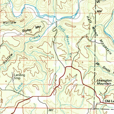 United States Geological Survey Mountain View, AR (1983, 100000-Scale) digital map