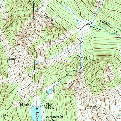 United States Geological Survey Mountain View Crest, CO (1973, 24000-Scale) digital map