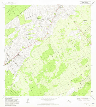 United States Geological Survey Mountain View, HI (1981, 24000-Scale) digital map