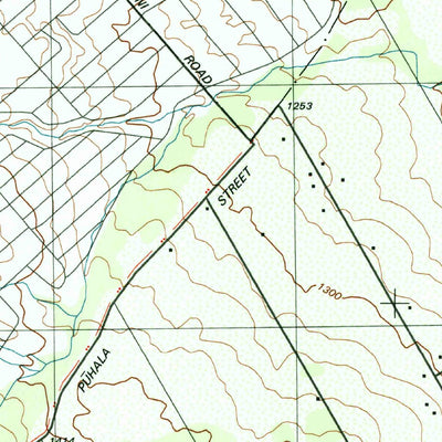 United States Geological Survey Mountain View, HI (1994, 24000-Scale) digital map