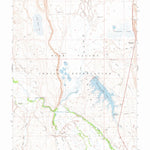 United States Geological Survey Mountain View Lake, ID (1971, 24000-Scale) digital map