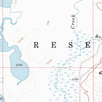 United States Geological Survey Mountain View Lake, ID (1971, 24000-Scale) digital map