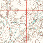 United States Geological Survey Mountain View School, MT (1968, 24000-Scale) digital map