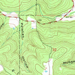 United States Geological Survey Mountain View SW, AR (1969, 24000-Scale) digital map