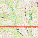 United States Geological Survey Mountain View, WA (1995, 24000-Scale) digital map