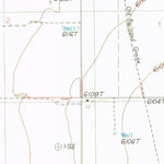United States Geological Survey Mountainair NE, NM (1986, 24000-Scale) digital map