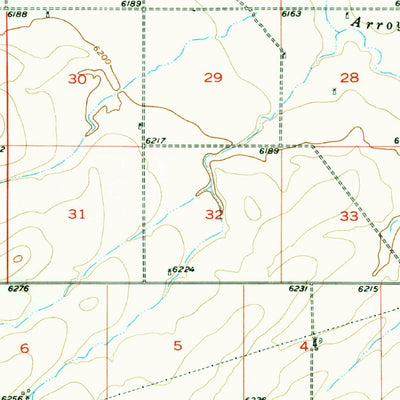 United States Geological Survey Mountainair, NM (1956, 62500-Scale) digital map