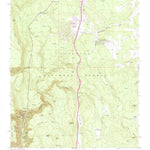 United States Geological Survey Mountainaire, AZ (1962, 24000-Scale) digital map