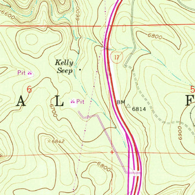 United States Geological Survey Mountainaire, AZ (1962, 24000-Scale) digital map
